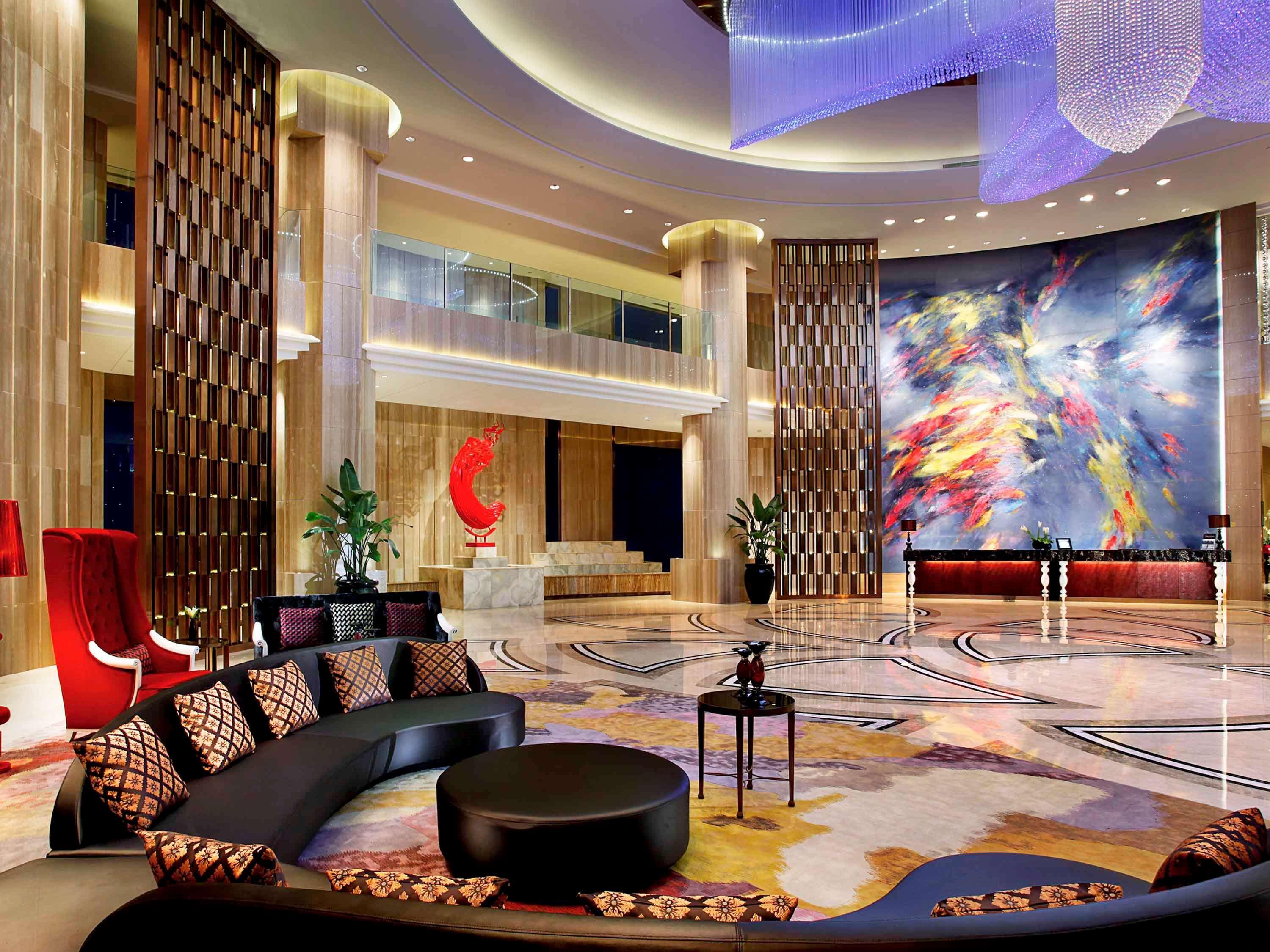 Hotel Sofitel Guangzhou Sunrich - Registration Service And Free Shuttle Bus To Canton Fair Complex Exterior foto